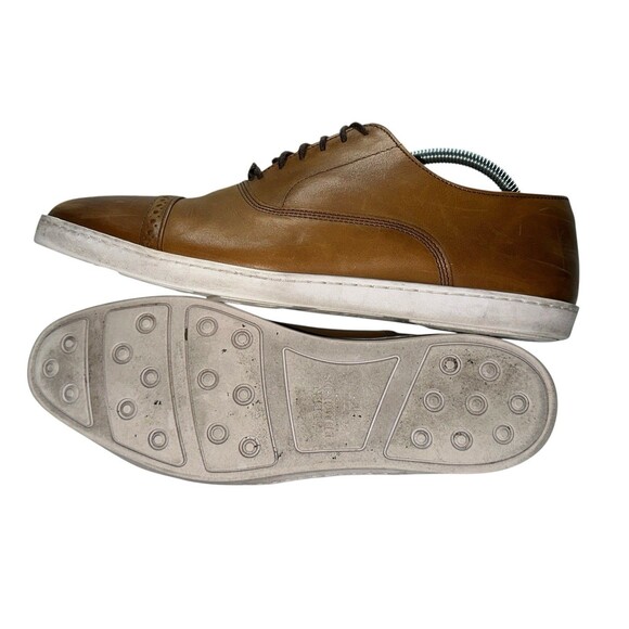 Men\'s Allen Edmonds Fifth Avenue Oxford Sneaker Size 10.5 D Brown 7375 main image 4
